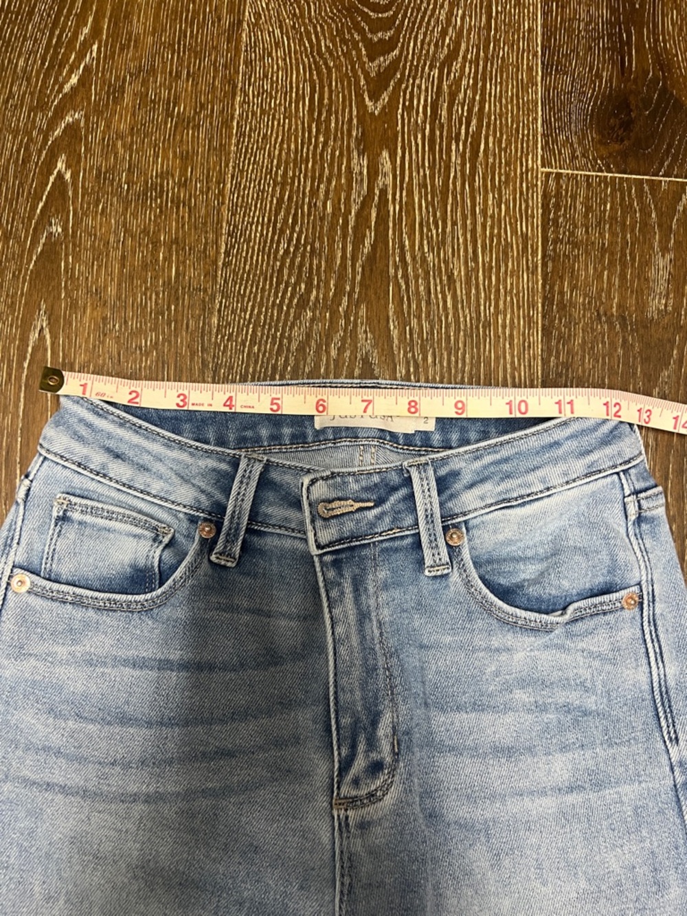 Just USA Light Wash Flare Jeans - Picture 3 of 5
